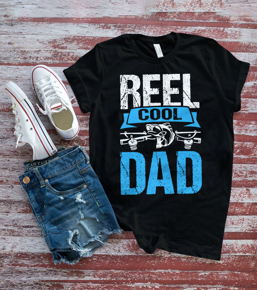 Reel Cool Dad Fishing T-Shirt