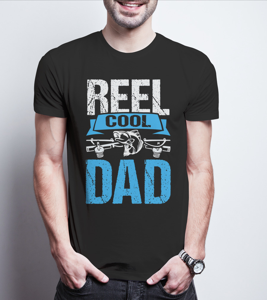 Reel Cool Dad Fishing T-Shirt