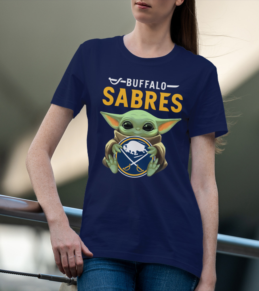 Buffalo Sabres Baby Yoda T-Shirt