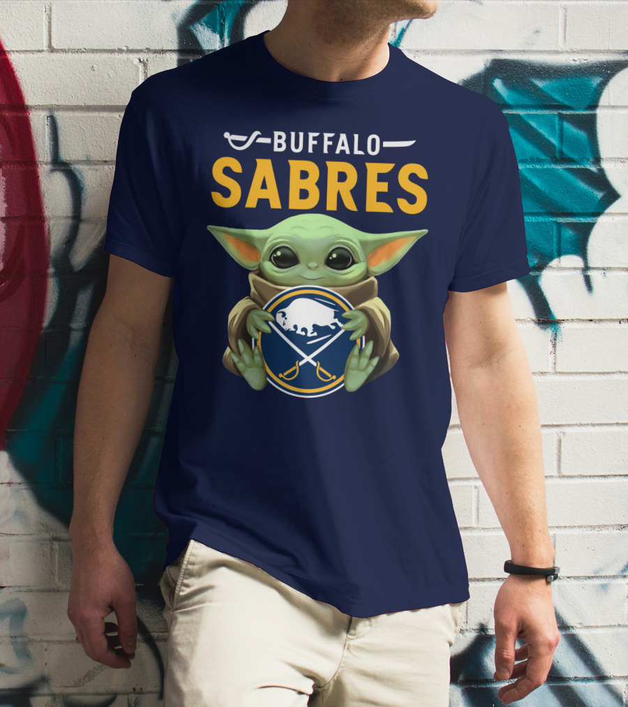 Buffalo Sabres Baby Yoda T-Shirt