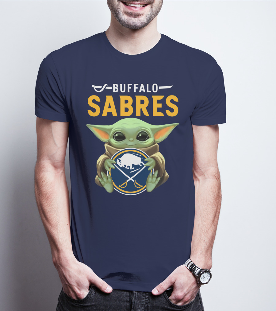 Buffalo Sabres Baby Yoda T-Shirt