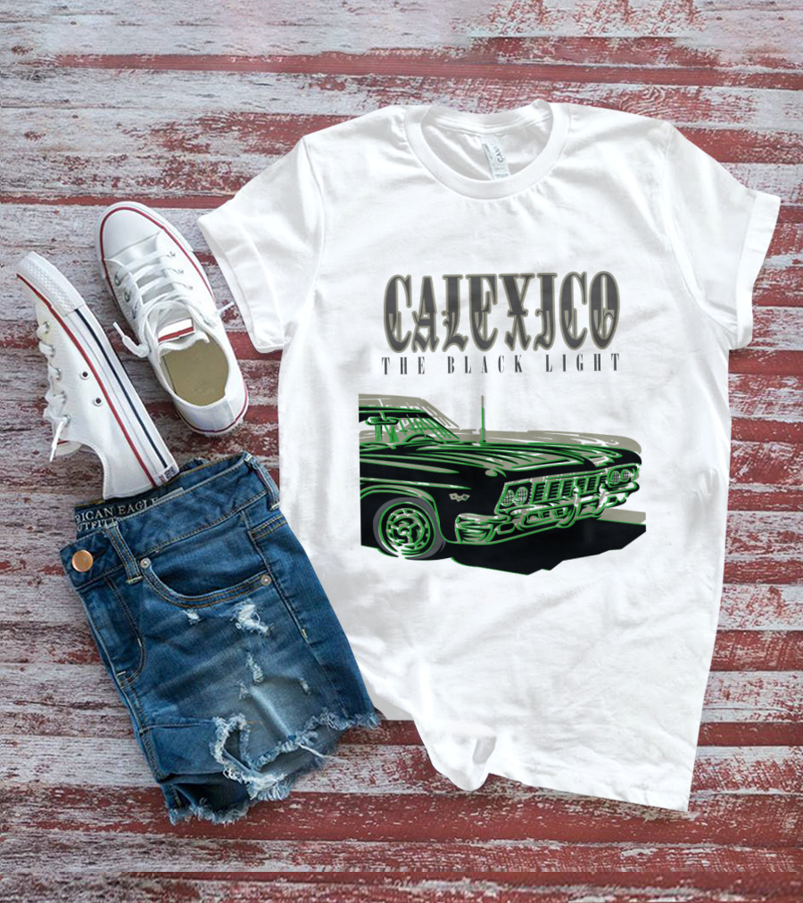 Calexico The Black Light Classic Car T-Shirt