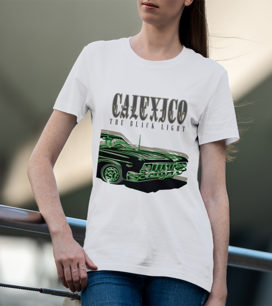 Calexico The Black Light Classic Car T-Shirt
