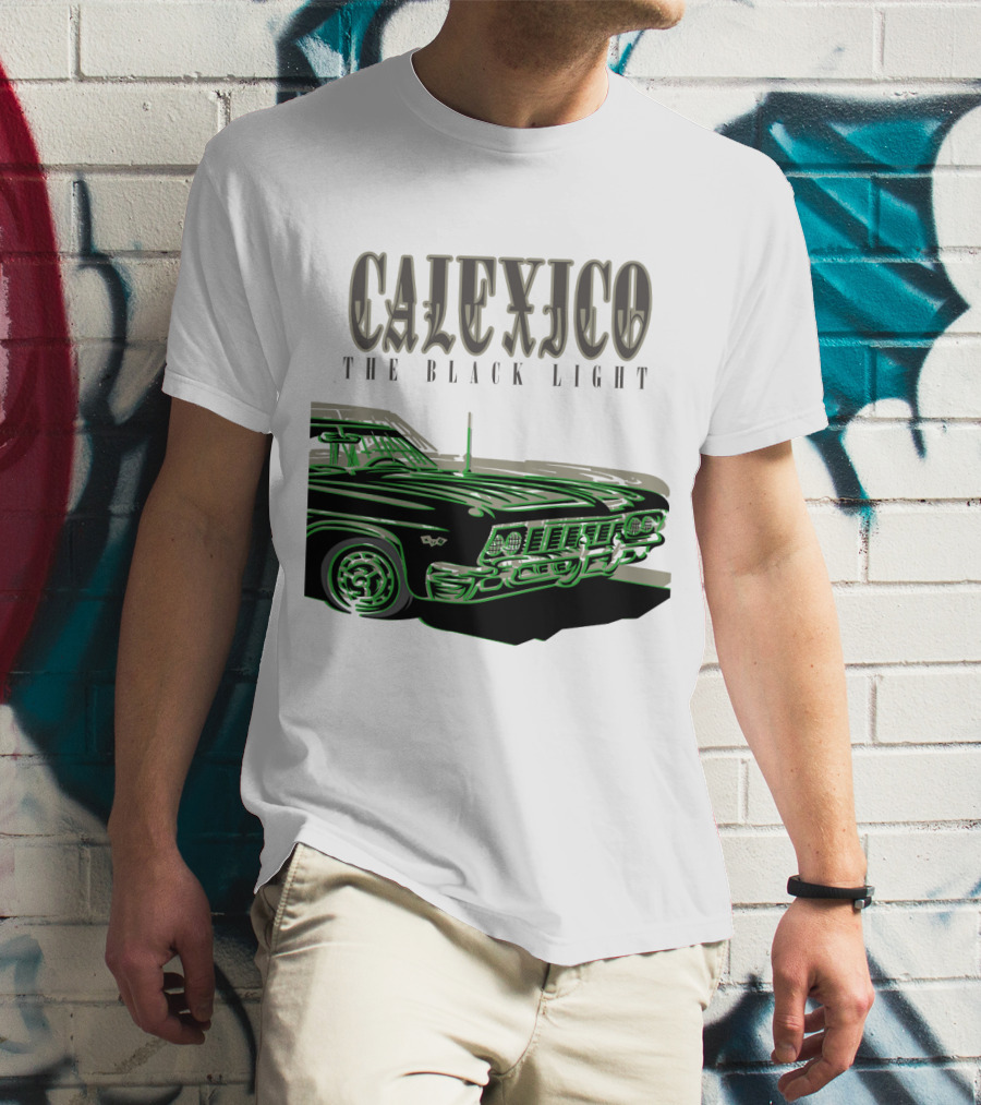 Calexico The Black Light Classic Car T-Shirt