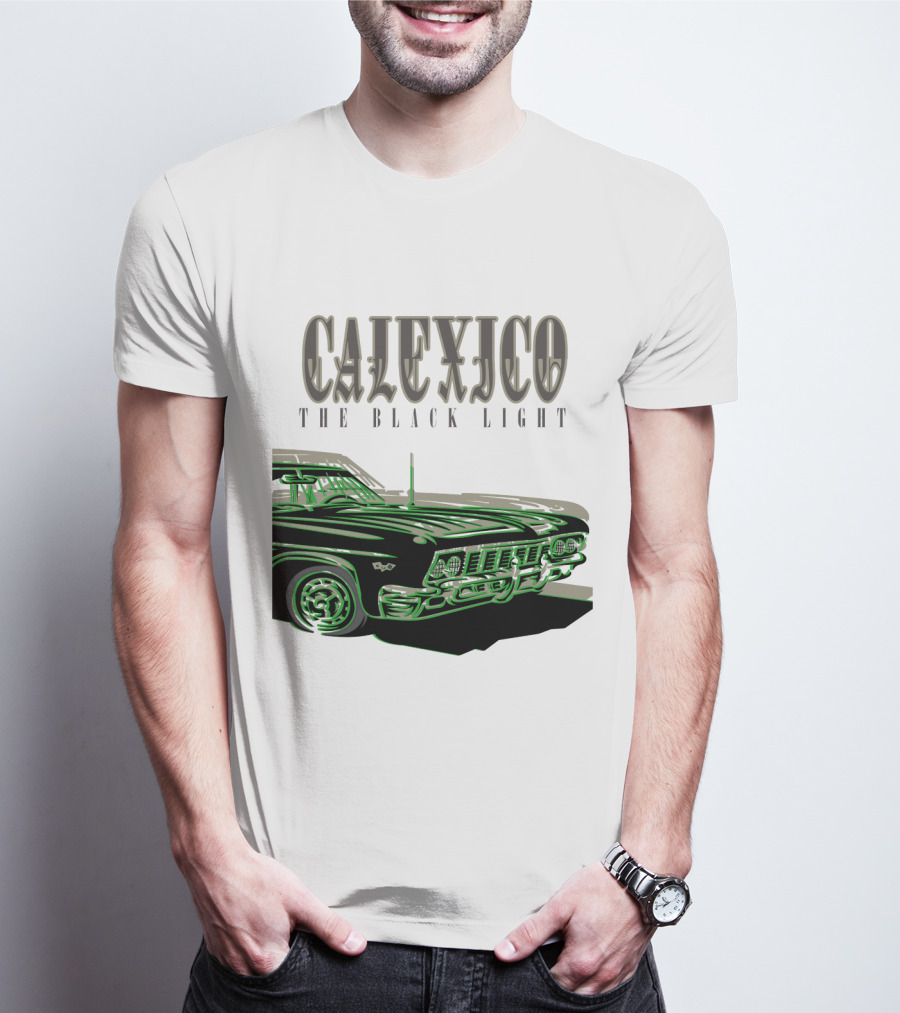 Calexico The Black Light Classic Car T-Shirt