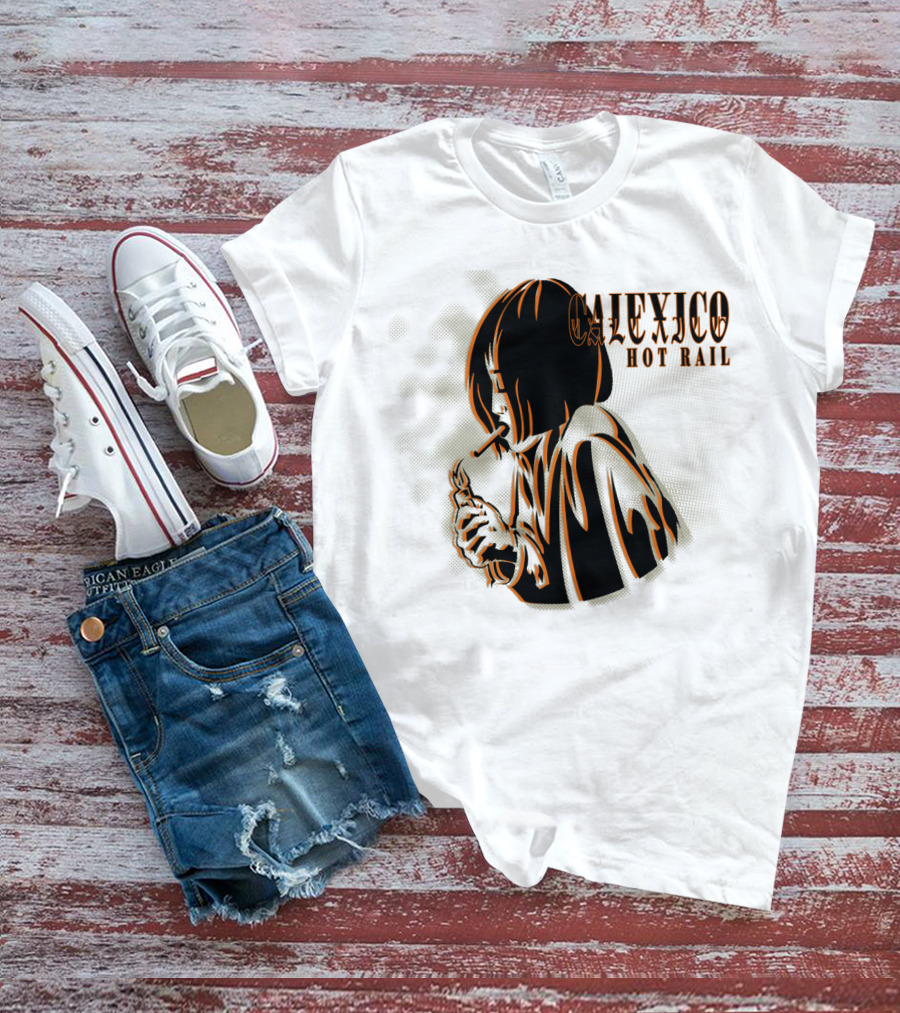 Calexico Hot Rail Smoking Figure T-Shirt