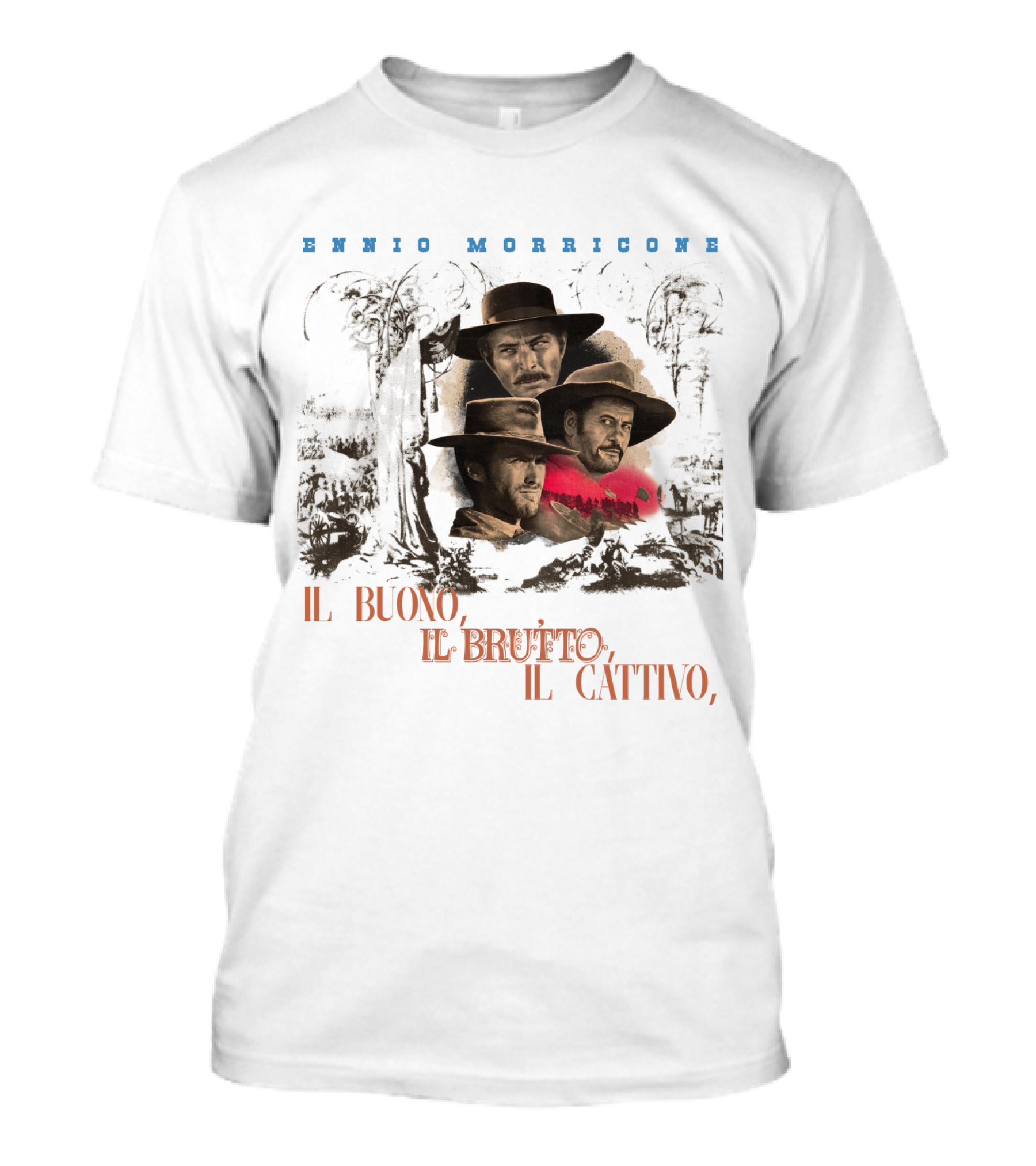 ENNIO MORRICONE IL BUONO IL BRUTTO IL CATTIVO T-Shirt