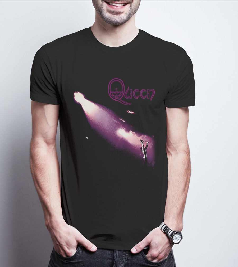 Queen Purple Stage Performance Iconic Band T-Shirt