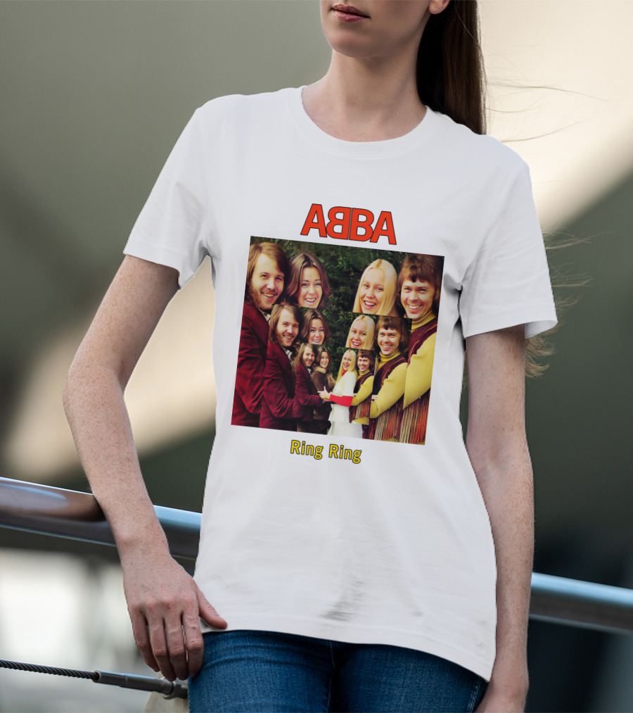 ABBA Ring Ring Album Cover T-Shirt