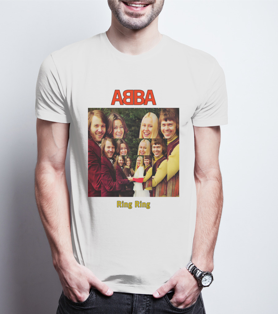 ABBA Ring Ring Album Cover T-Shirt
