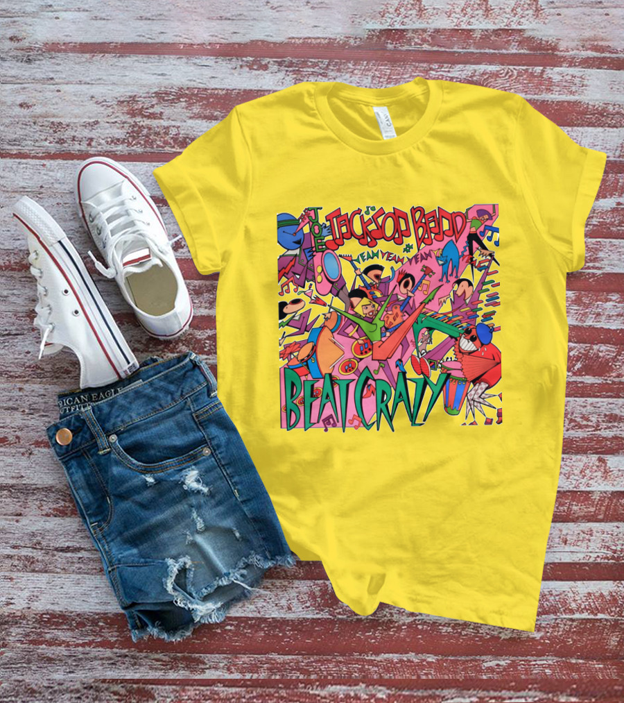 Joe Jackson Band Beat Crazy Colorful Music T-Shirt