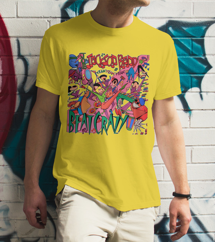 Joe Jackson Band Beat Crazy Colorful Music T-Shirt