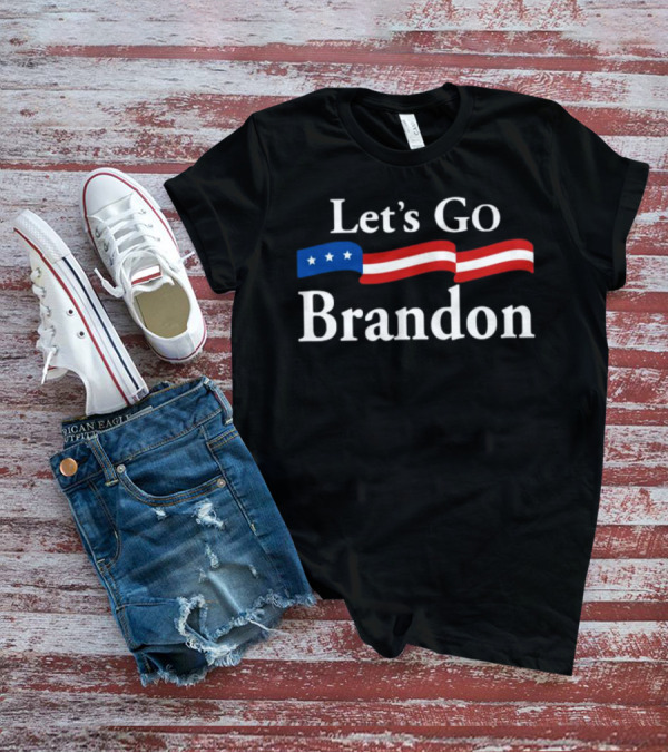Let's Go Brandon American Flag T-Shirt