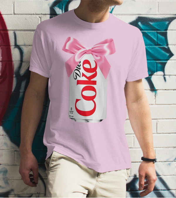 Pink Bow Diet Coke Can T-Shirt