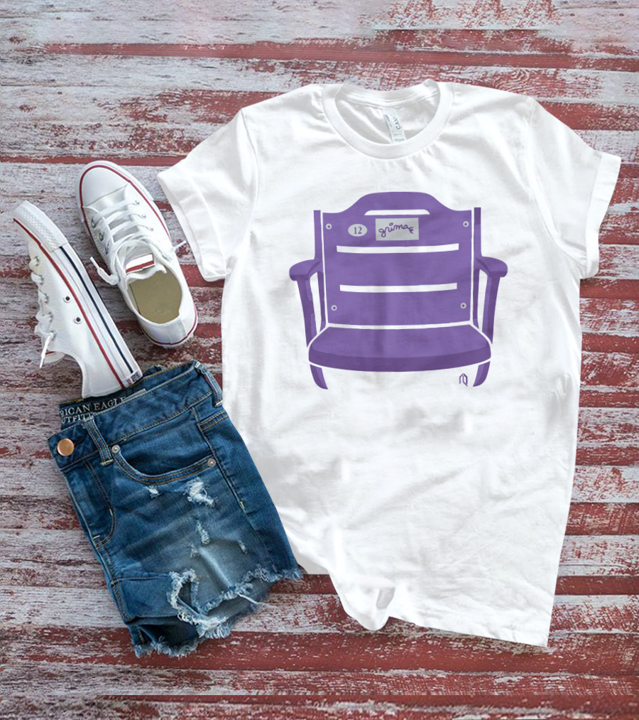 Grima Purple Stadium Throne Seat 12 T-Shirt