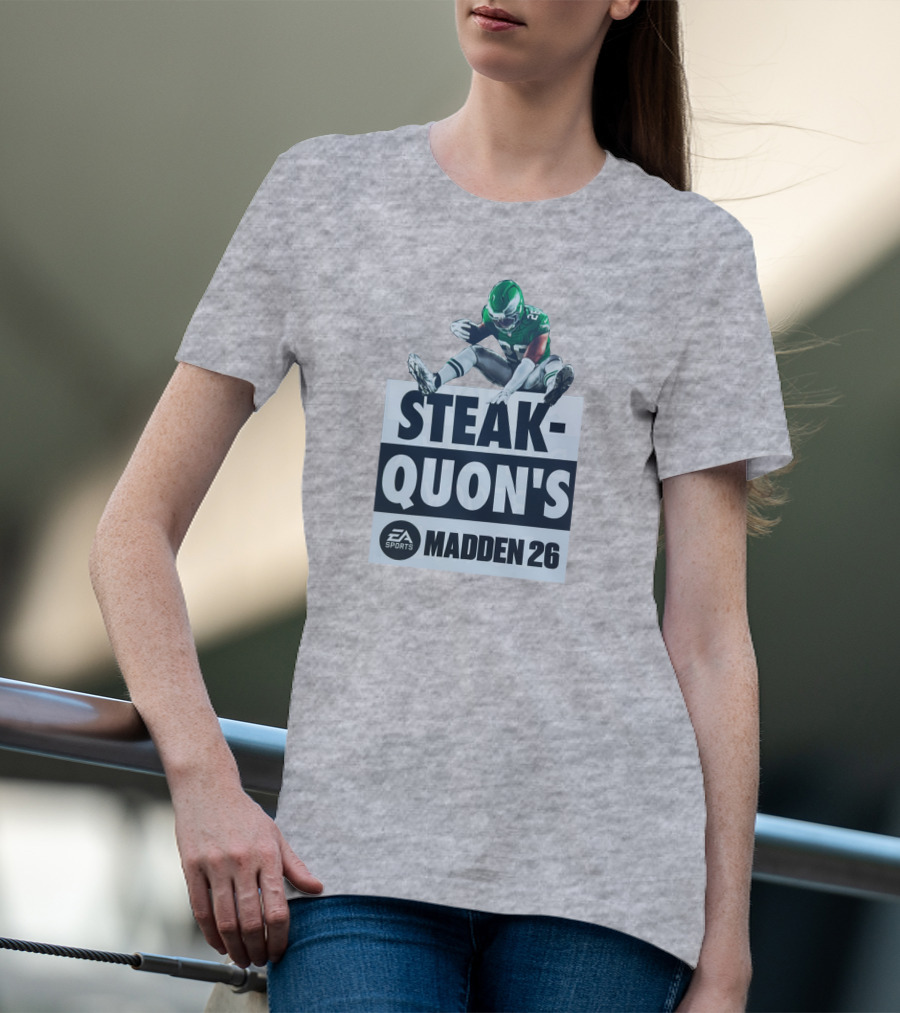 Saquon Barkley Steak Quon’s EA Sports Madden 26 Philadelphia Eagles T-Shirt