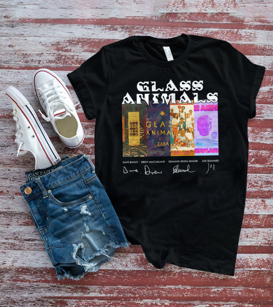Glass Animals Dave Bayley Drew Macfarlane Edmund Irwin-Singer Joe Seaward Zaba Dreamland T-Shirt