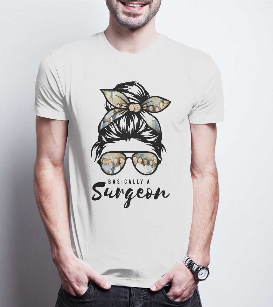 Basic Surgeon Glasses Bandana T-Shirt
