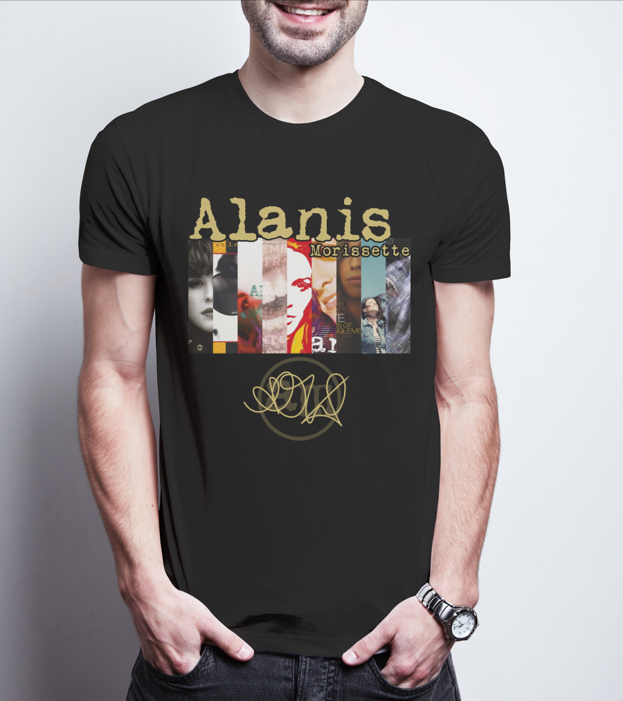 Alanis Morissette Album Montage T-Shirt