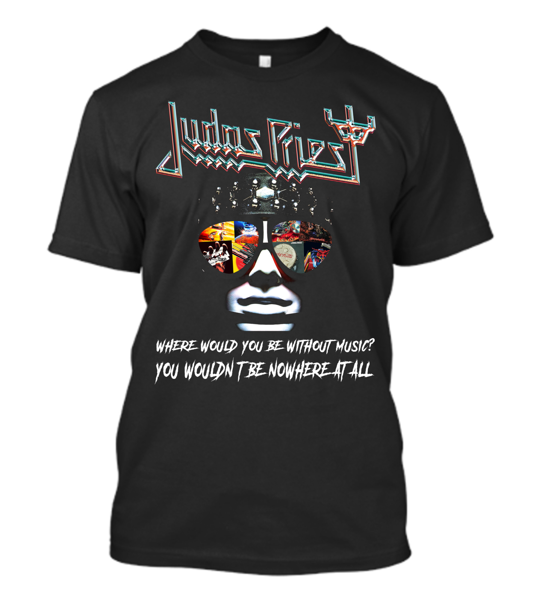Judas Priest Where Would You Be Without Music? T-Shirt