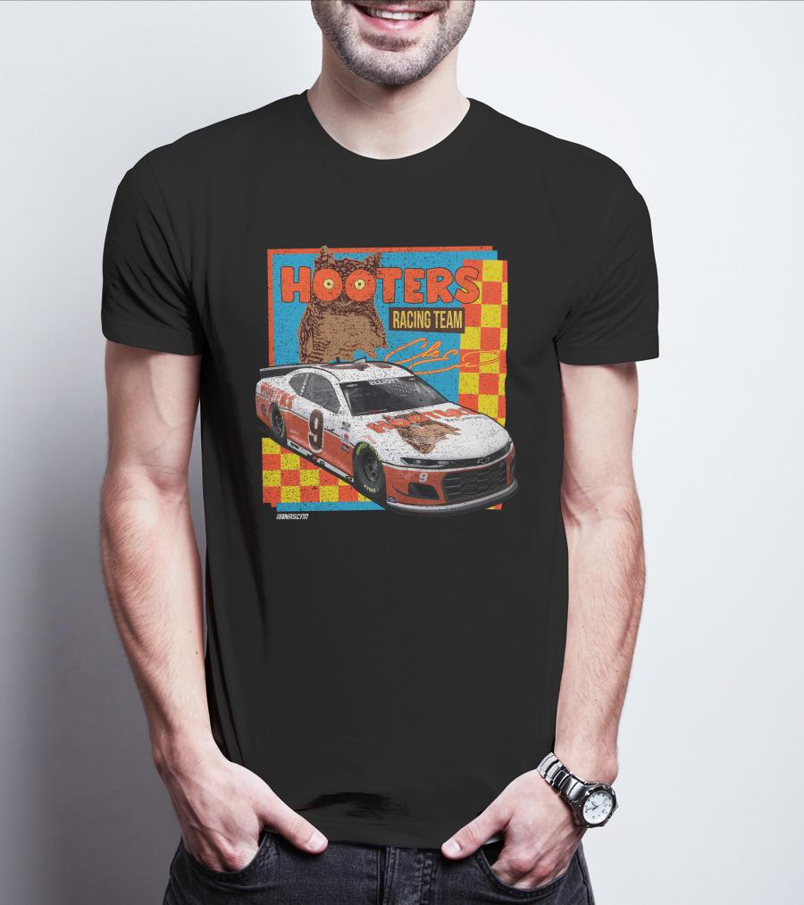 Hooters Racing Team NASCAR Car CE06 T-Shirt