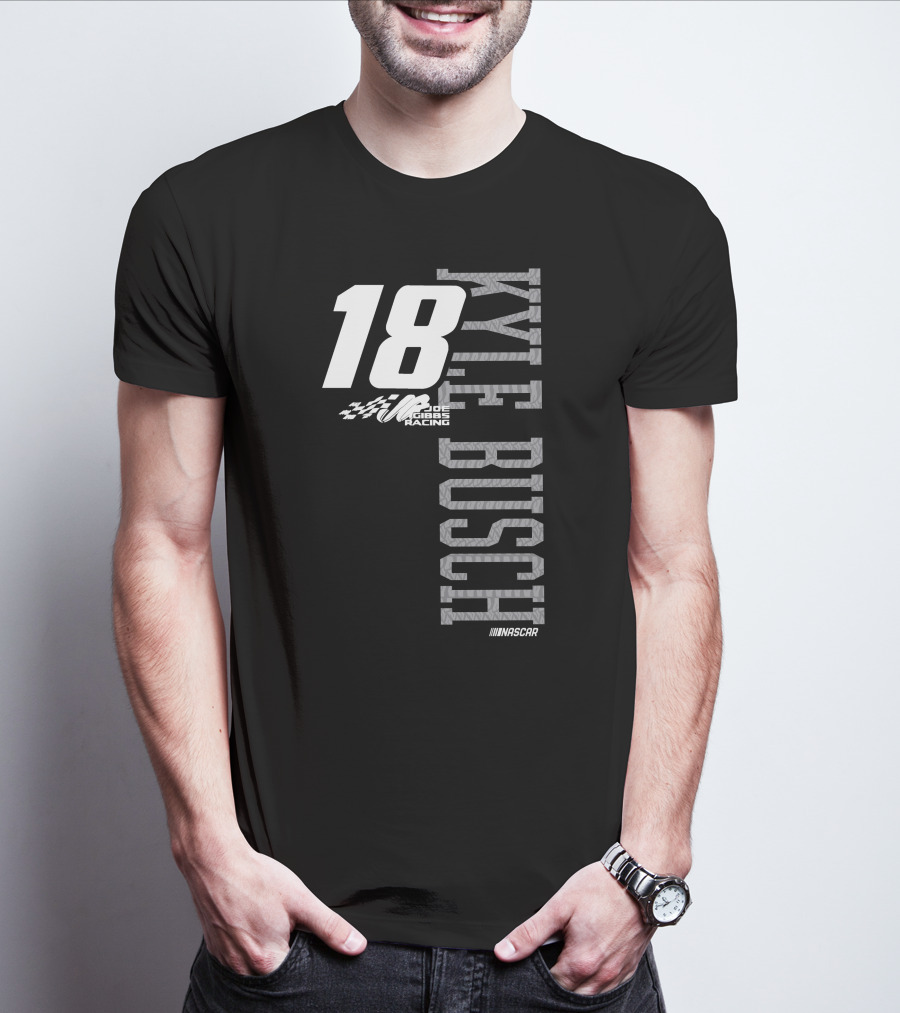 18 Joe Gibbs Racing Kyle Busch NASCAR T-Shirt