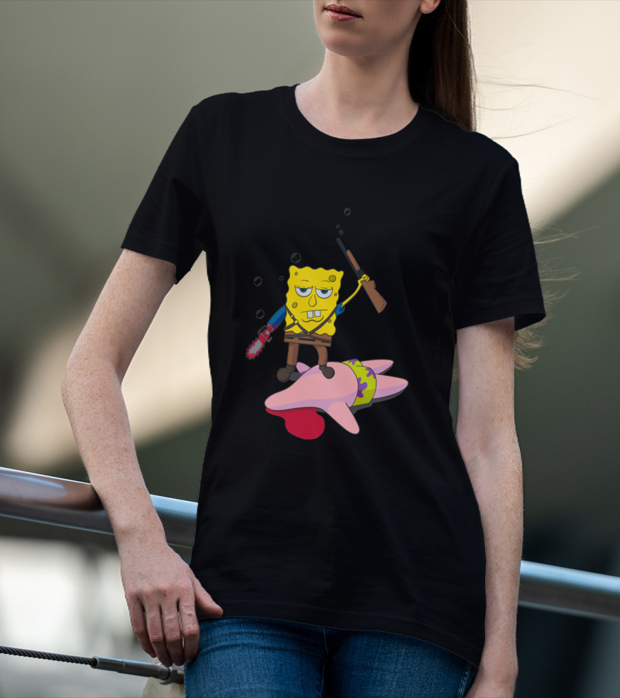 Ash Bob Starfish Hunter Chainsaw Showdown 5409 T-Shirt