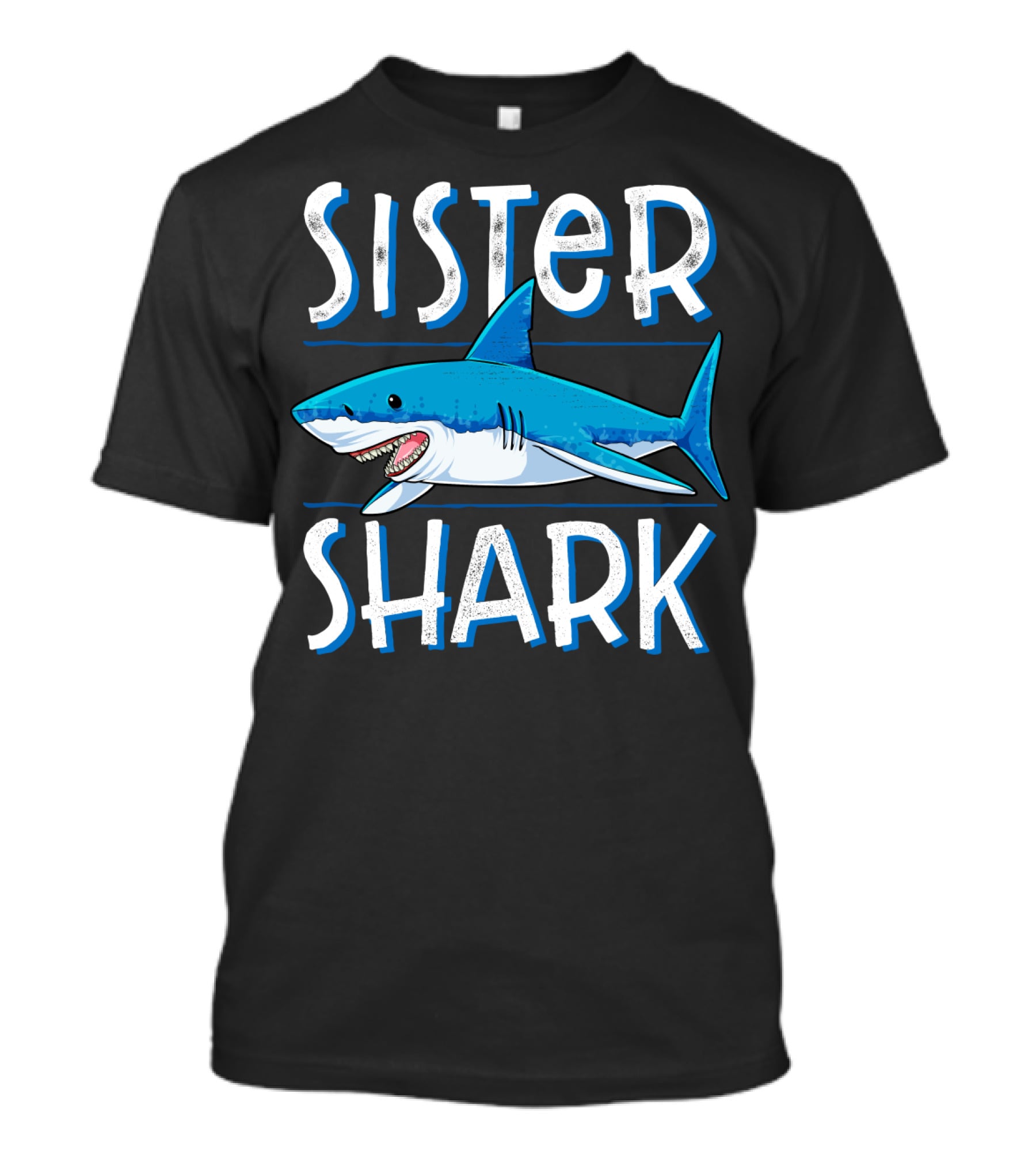Sister Shark Family Matching Jawsome Shark T-Shirt