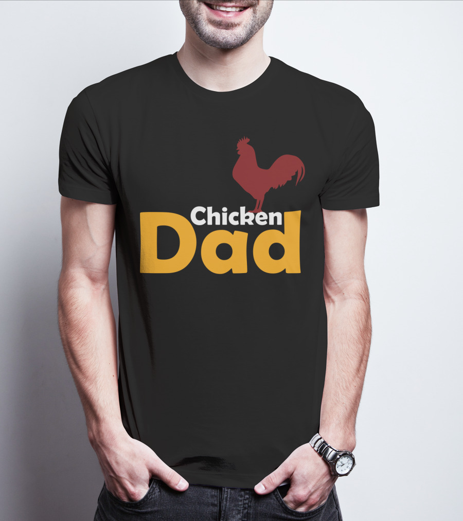 Chicken Dad Funny Lover Themed Chicken Dad T-Shirt