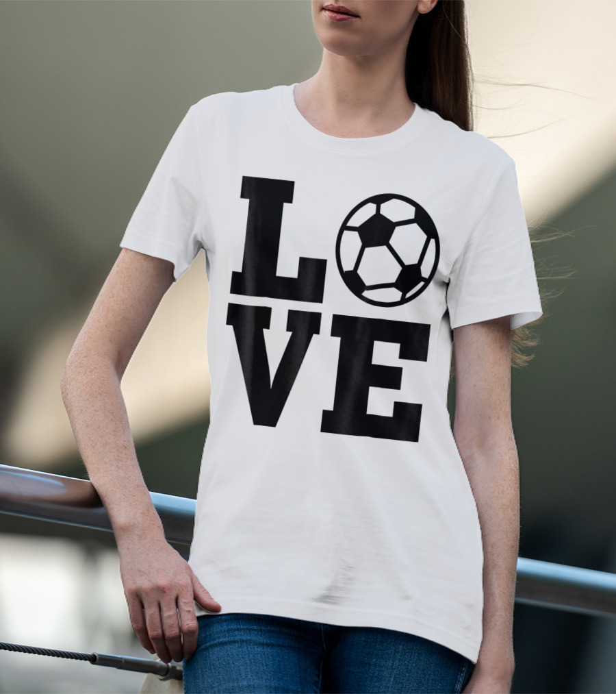 LOVE Soccer Coach Player 76 T-Shirt