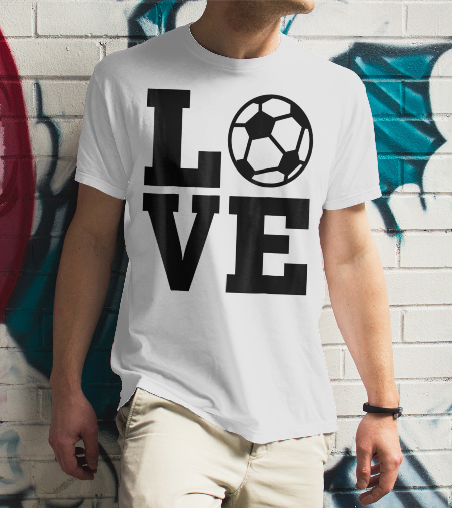 LOVE Soccer Coach Player 76 T-Shirt