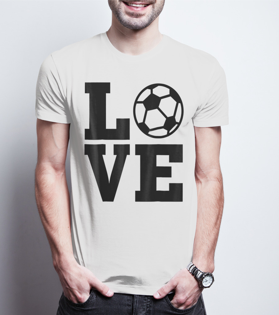 LOVE Soccer Coach Player 76 T-Shirt
