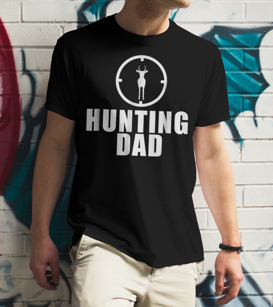 Hunting Dad Mens Birthday T-Shirt