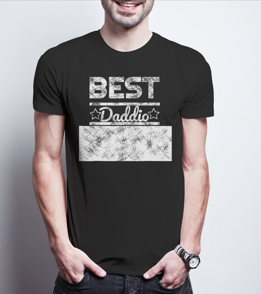 Best Daddio Ever Dad Pop Grandpa Fathers T-Shirt