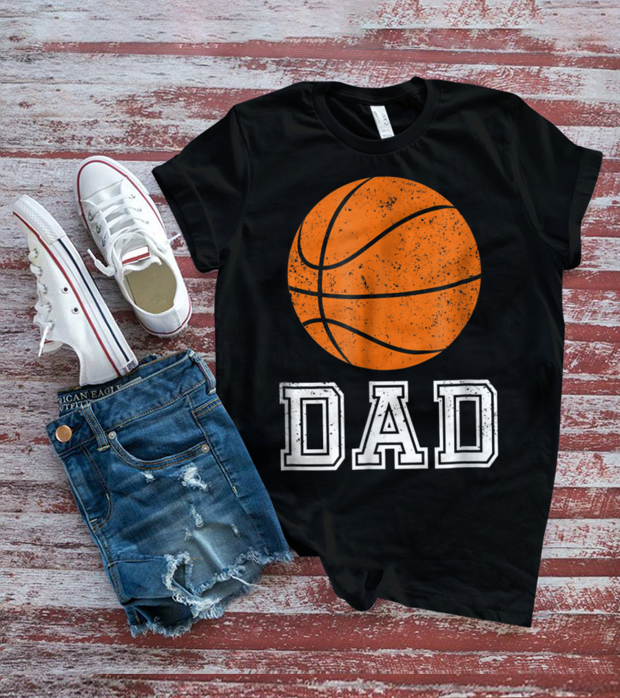 Dad Basketball Ballers For Baller Daddies53 T-Shirt