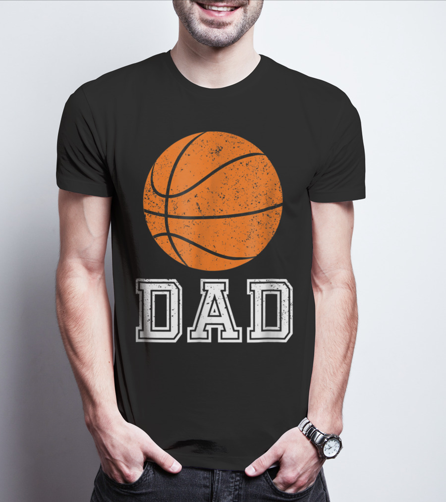 Dad Basketball Ballers For Baller Daddies53 T-Shirt