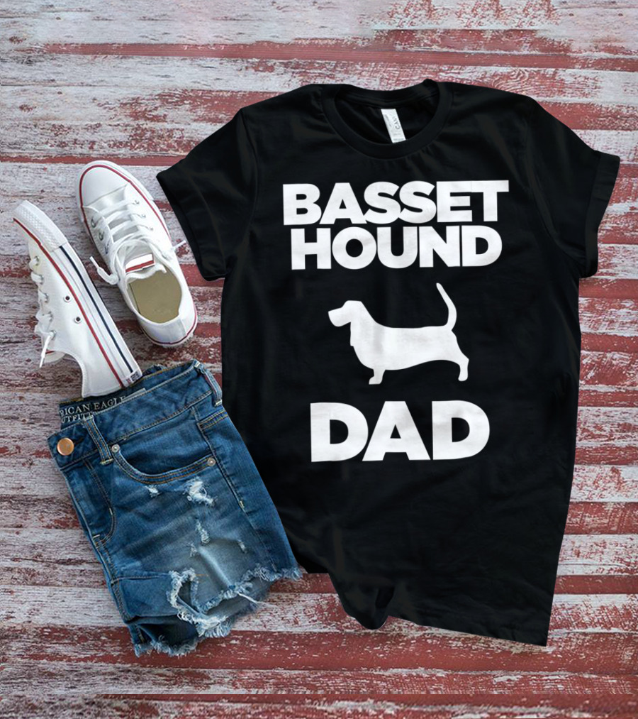 Basset Hound Dad T-Shirt
