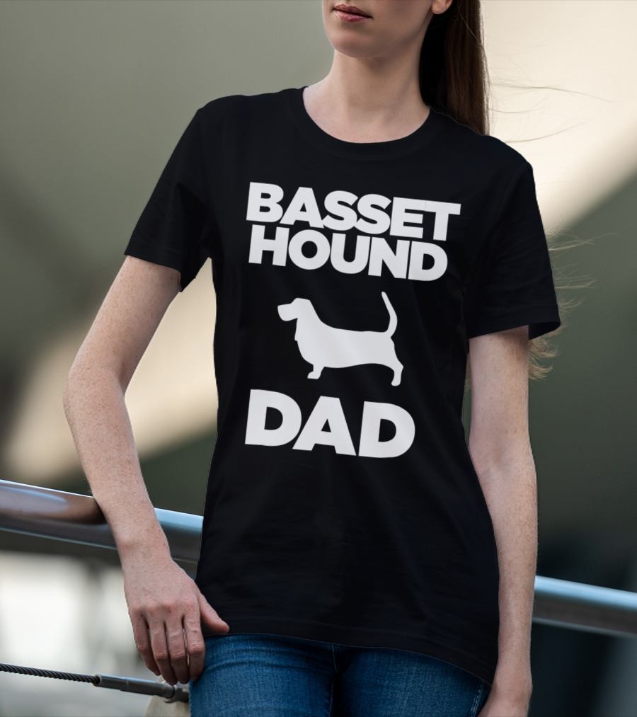 Basset Hound Dad T-Shirt