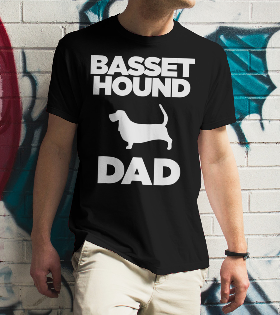 Basset Hound Dad T-Shirt