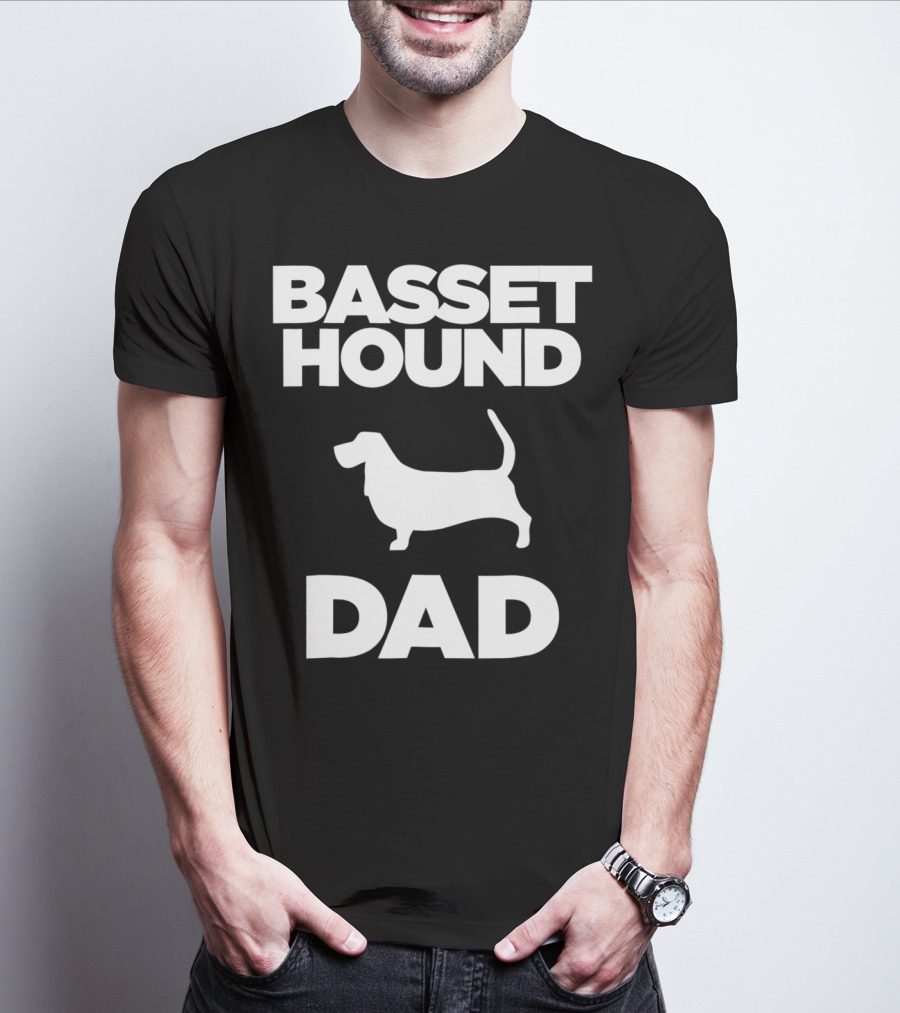 Basset Hound Dad T-Shirt