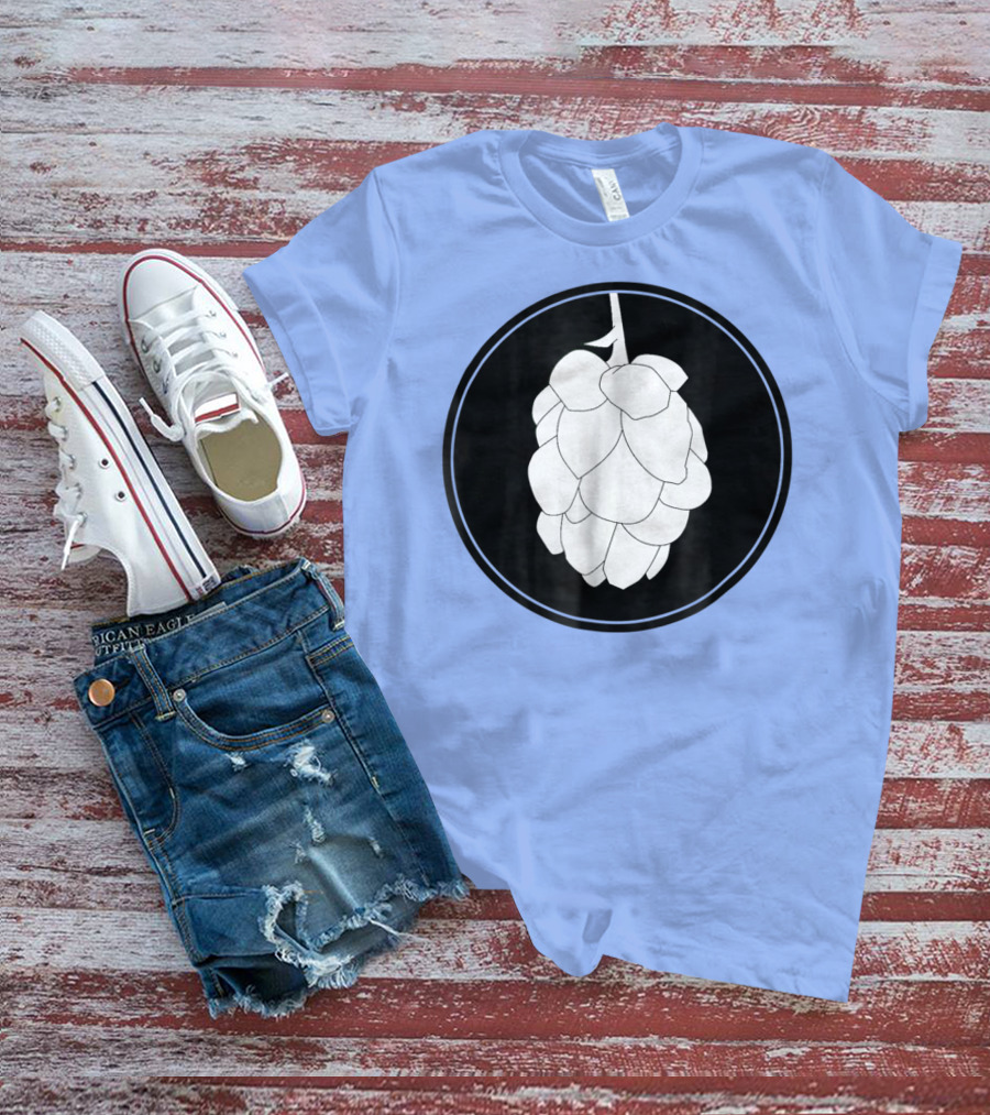 BIRTHDAY Craft Beer Hops Leaf Brewing Dad27 Hops Cone T-Shirt