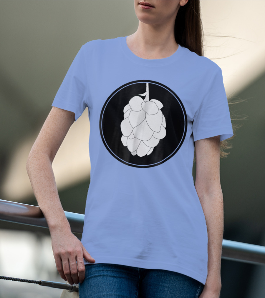 BIRTHDAY Craft Beer Hops Leaf Brewing Dad27 Hops Cone T-Shirt