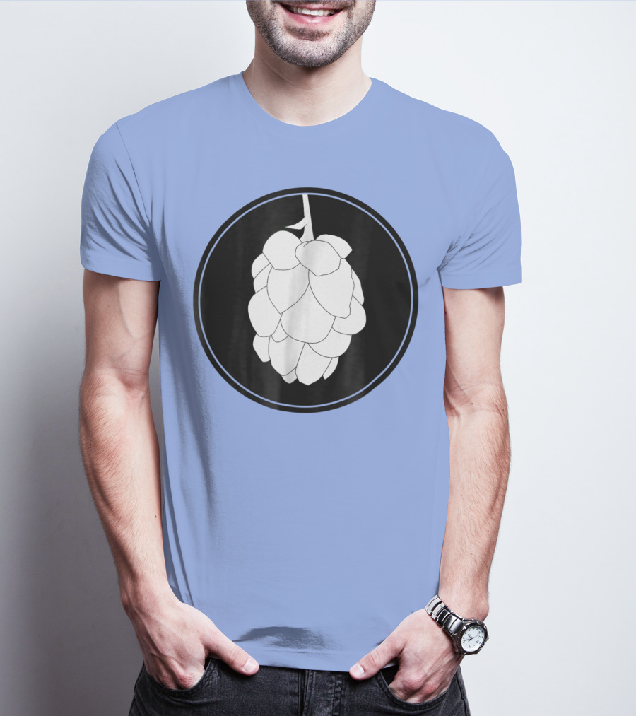 BIRTHDAY Craft Beer Hops Leaf Brewing Dad27 Hops Cone T-Shirt