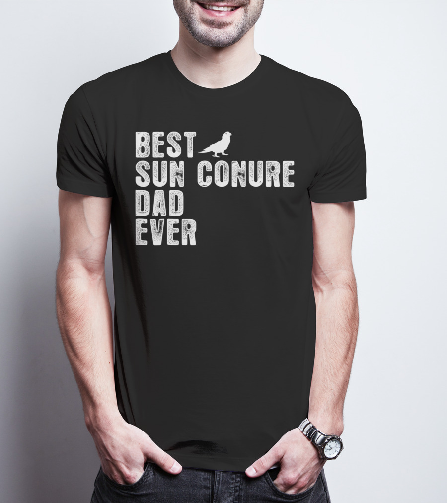 BEST SUN CONURE DAD EVER BIRD ICONIC T-Shirt