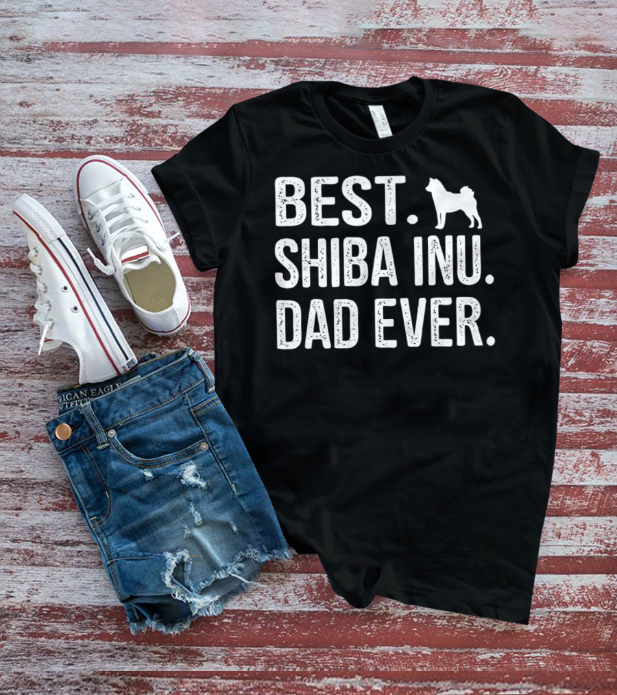 Best Shiba Inu Dad Ever T-Shirt