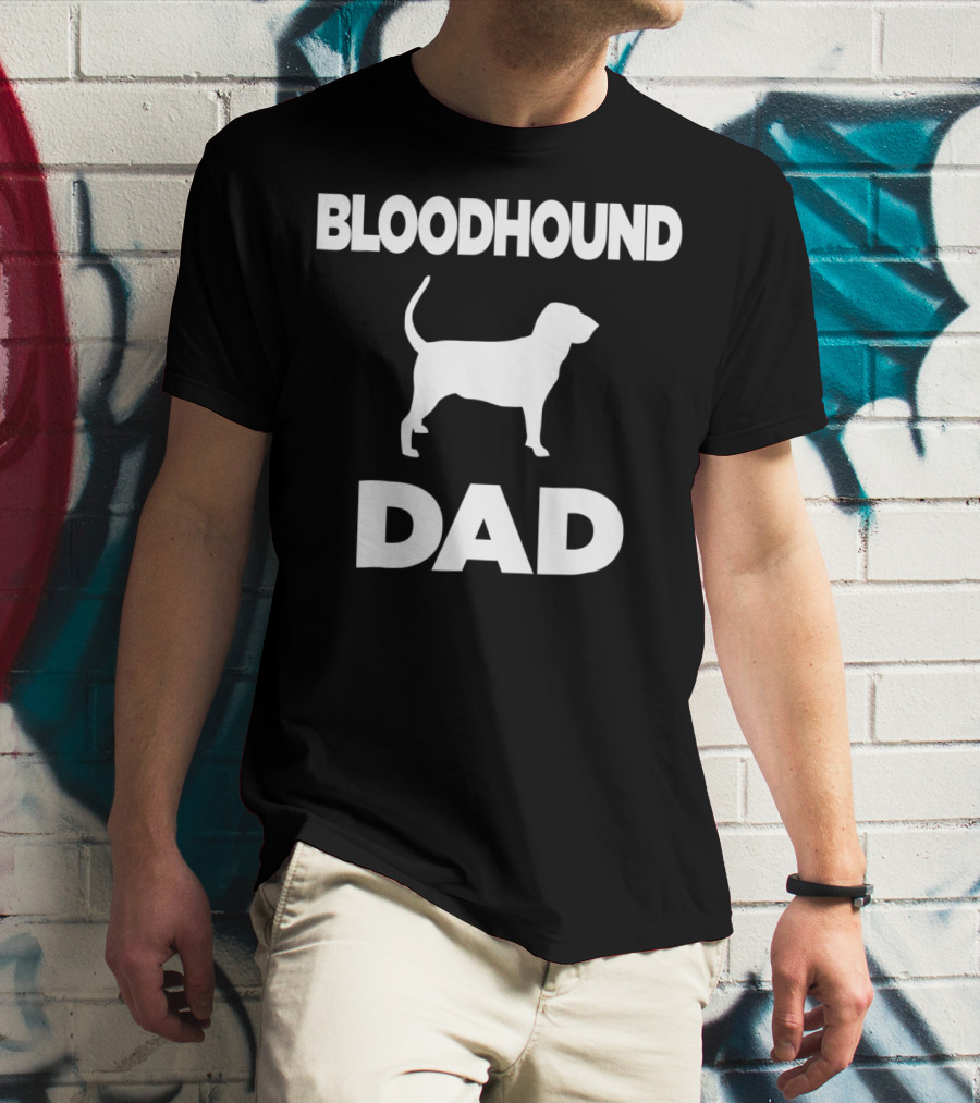 Bloodhound Dad T-Shirt