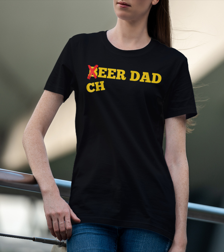 Cheer Dad Not Beer Dad Cheer Dad T-Shirt