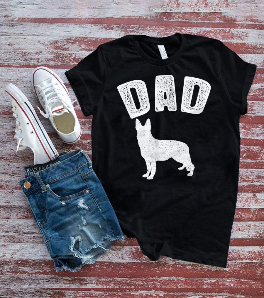 DAD GERMAN SHEPARD Matching Family T-Shirt