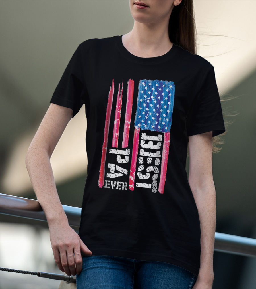 Best Pa Ever Distressed American Flag 93 T-Shirt
