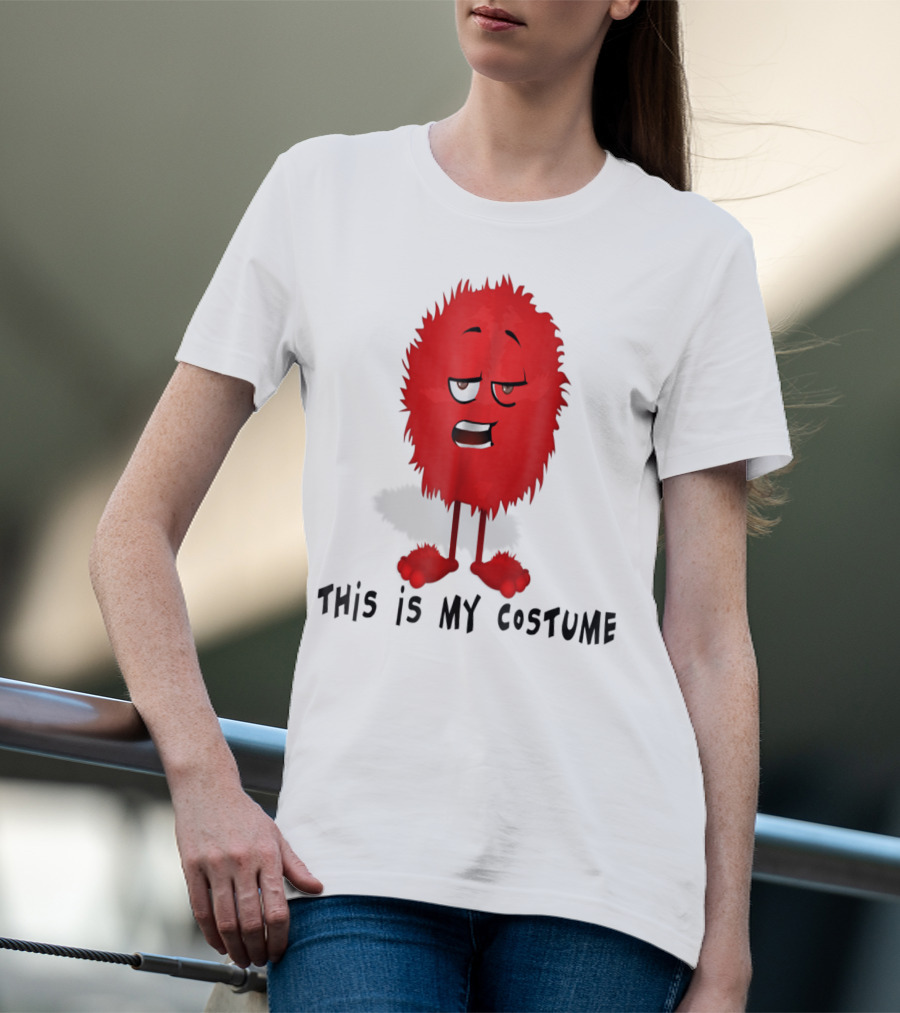 This Is My Costume Cute Halloween Monster Dad T-Shirt